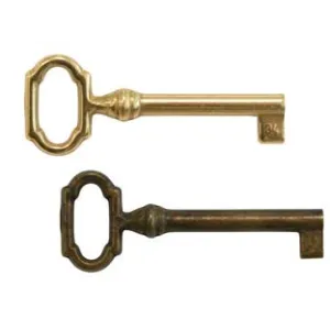 CHIAVI PER MOBILI MOD.33727 IN OTTONE