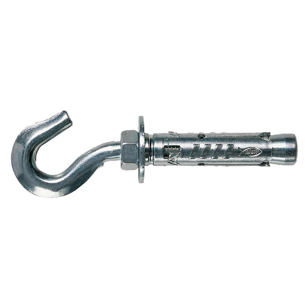 TASSELLO ACCIAIO CON GANCIO 'TA M-G' TA M 8G Ø 12 x 84 mm - M8 x 80 TASSELLO ACCIAIO CON GANCIO 'TA M-G' TA M 8G Ø 12 x 84 mm - M8 x 80