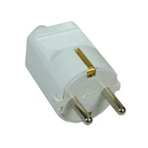 SPINA SCHUKO 2P+T BIANCA