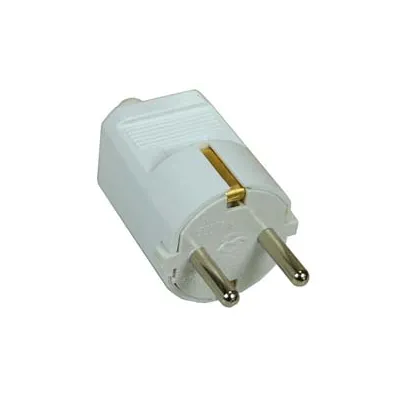 SPINA SCHUKO 2P+T BIANCA
