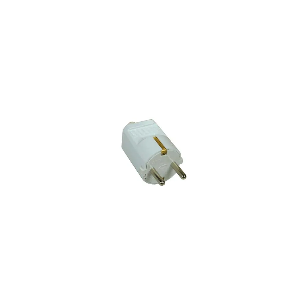 SPINA SCHUKO 2P+T BIANCA