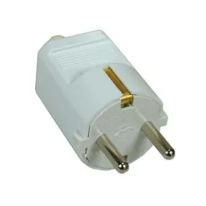 SPINA SCHUKO 2P+T BIANCA