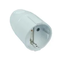 PRESA SCHUKO 2P+T BIANCA