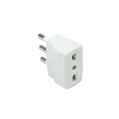 ADATTATORE RIDUZIONE 2P+T BIANCA