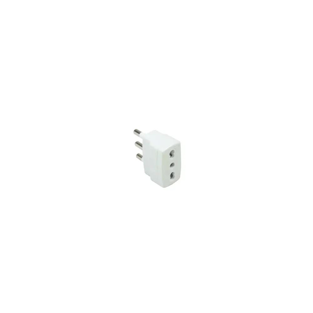 ADATTATORE RIDUZIONE 2P+T BIANCA