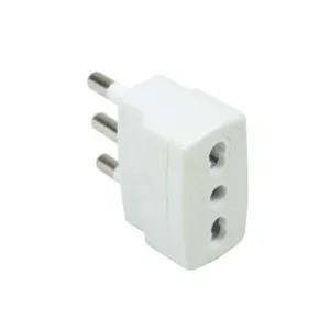 ADATTATORE RIDUZIONE 2P+T BIANCA