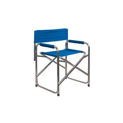 SEDIA REGISTA IN ALLUMINIO BLU