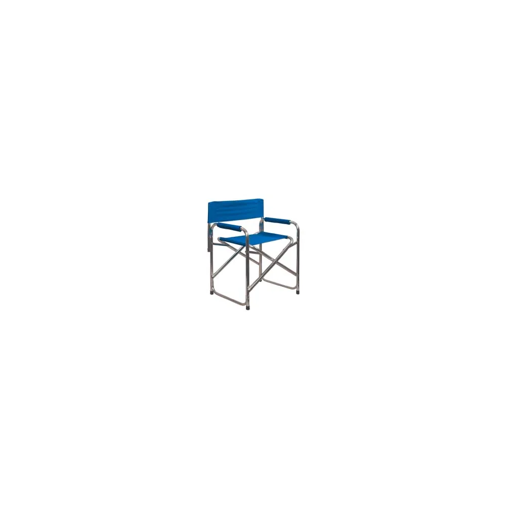 SEDIA REGISTA IN ALLUMINIO BLU