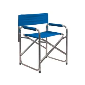 SEDIA REGISTA IN ALLUMINIO BLU