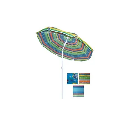 OMBRELLONE DA SPIAGGIA IN NYLON FANTASIA TONDO CM.200