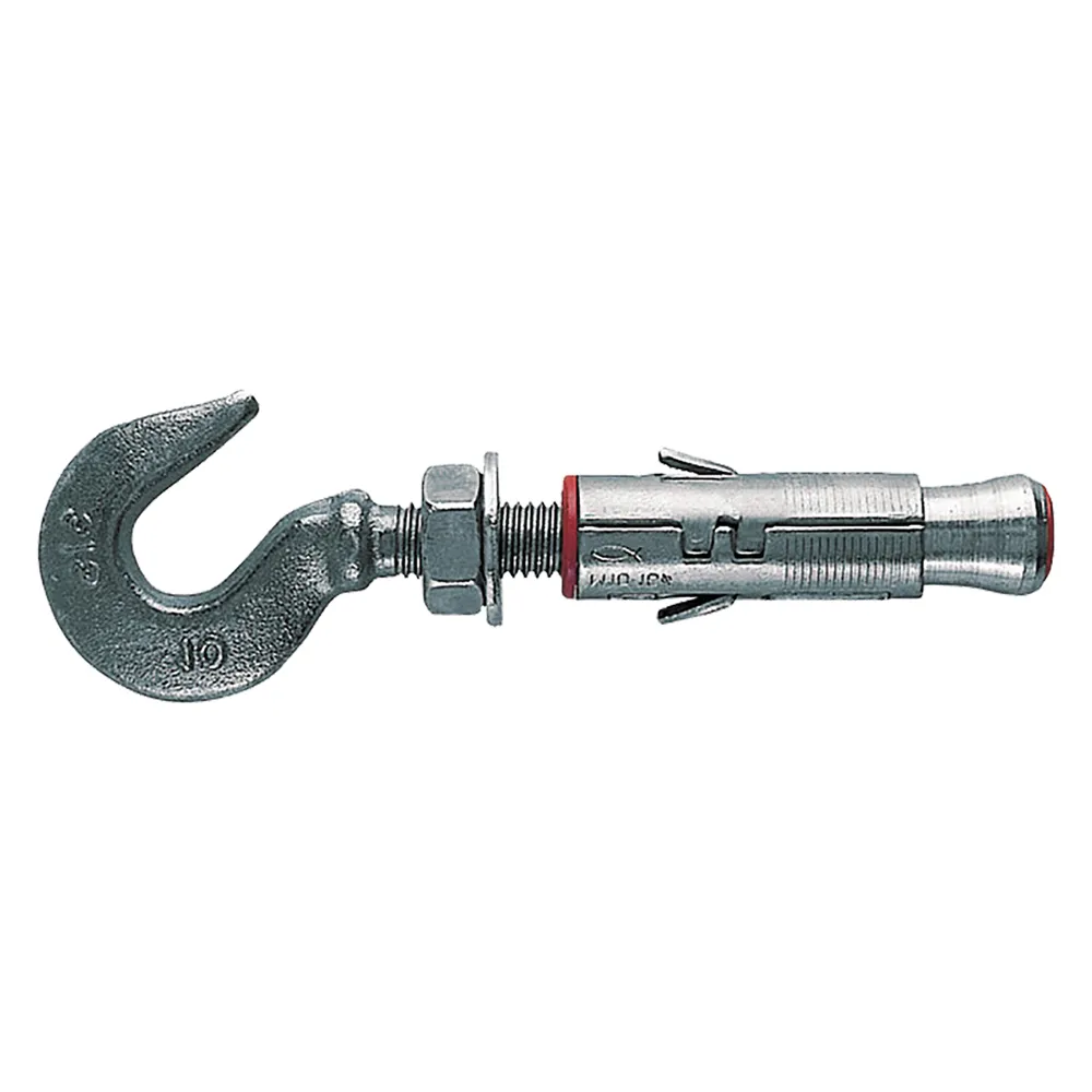 TASSELLO ACCIAIO CON GANCIO 'SLM' SLM 8G 14 x 50 mm - M8 x 60 mm TASSELLO ACCIAIO CON GANCIO 'SLM' SLM 8G 14 x 50 mm - M8 x 60 mm