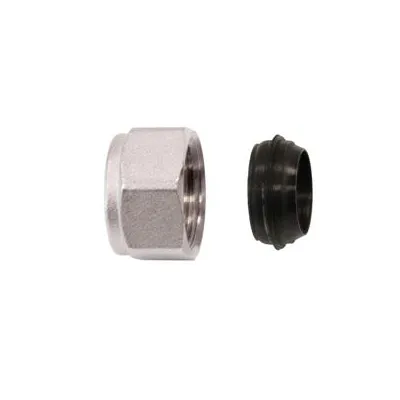 RACCORDO A COMPRESSIONE PER TUBO RAME ART.595