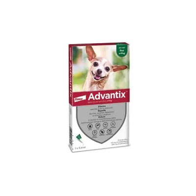 ANTIPARASSITARIO "ADVANTIX" PER CANI FINO A KG.4