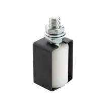 OLIVA PER CANCELLI IN NYLON BIANCO CON CUFFIA DI PROTEZIONE ART.450K