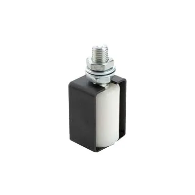 OLIVA PER CANCELLI IN NYLON BIANCO CON CUFFIA DI PROTEZIONE ART.450K