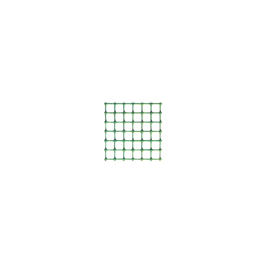 RETE ELETTROSALDATA ZINCATA PLASTIFICATA VERDE MT.25 MAGLIA MM.12X12