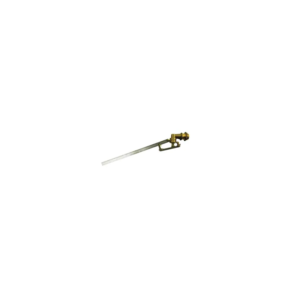GALLEGGIANTE IN OTTONE 5 COPIGLIE CON ASTA PIATTA INOX ART.274A