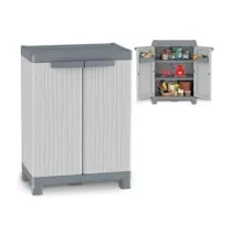 ARMADIO TUTTOPIANI BASSO SERIE DOMINO WAVE 700/UW