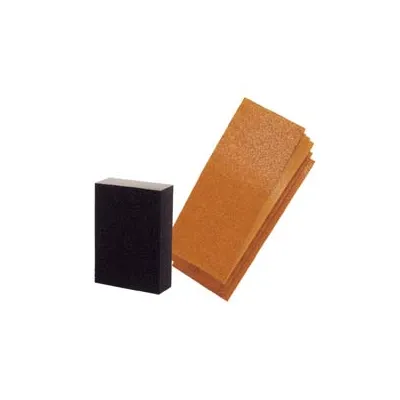 KIT 25 FOGLI CARTA ABRASIVA E SPUGNA ABRASIVA