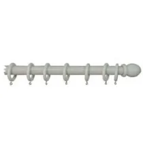 BASTONE IN LEGNO SENZA SUPPORTI Ø MM.35 BIANCO