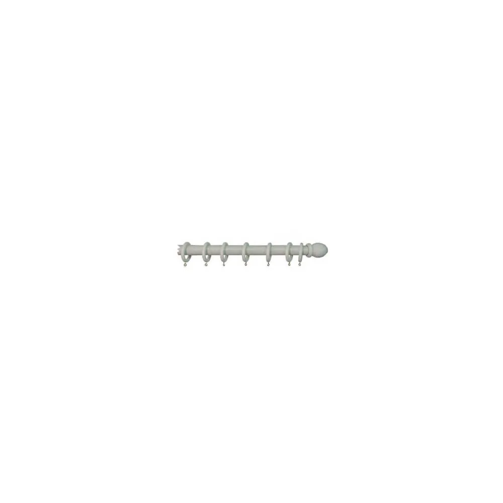 BASTONE IN LEGNO SENZA SUPPORTI Ø MM.35 BIANCO