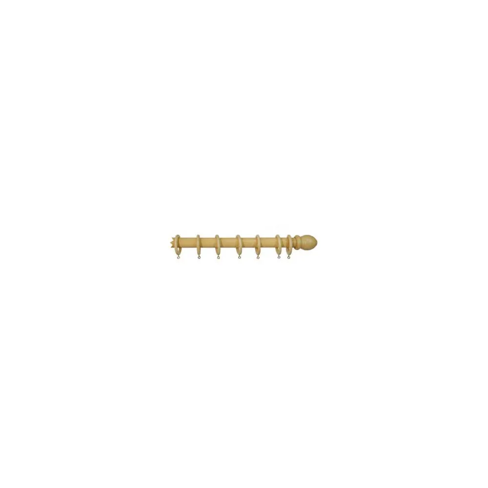 BASTONE IN LEGNO SENZA SUPPORTI Ø MM.35 NATURALE
