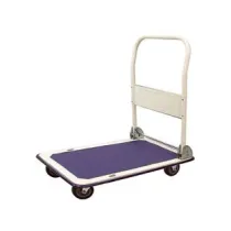 CARRELLO PORTATUTTO A 4 RUOTE MANUBRIO PIEGHEVOLE PORTATA KG.150