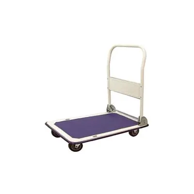 CARRELLO PORTATUTTO A 4 RUOTE MANUBRIO PIEGHEVOLE PORTATA KG.150