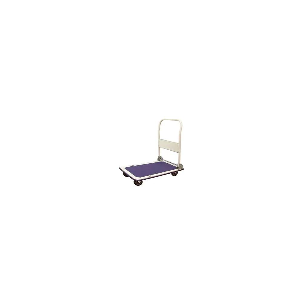CARRELLO PORTATUTTO A 4 RUOTE MANUBRIO PIEGHEVOLE PORTATA KG.150