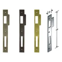 CONTROPIASTRA PER SERRATURA A BUSSOLA PATENT BORDO QUADRO