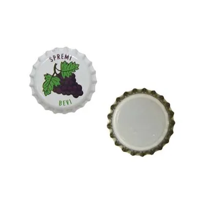 TAPPO A CORONA LITOGRAFATO PER UVA