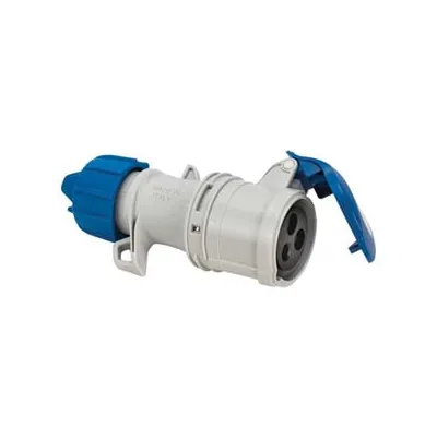 PRESA INDUSTRIALE VOLANTE ARGO BLU 2P+T 16A IP54