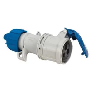 PRESA INDUSTRIALE VOLANTE ARGO BLU 2P+T 16A IP54