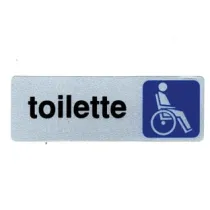 TARGHETTA ADESIVA "TOILETTE DISABILI"