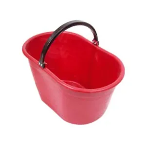 CESTA OVALE PER RACCOLTA MANICO PLASTICA LT.20