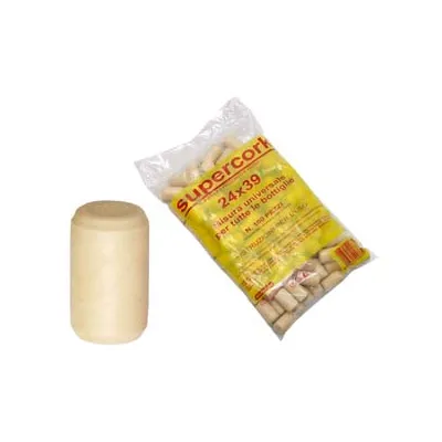 TAPPO SINTETICO IN SIMILSUGHERO SUPERCORK MM.24X39