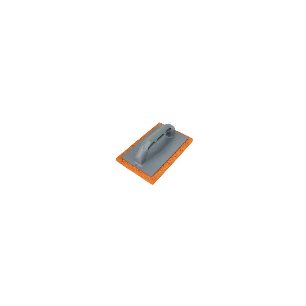 FRATTONE IN SPUGNA ARANCIO MANICO PLASTICA