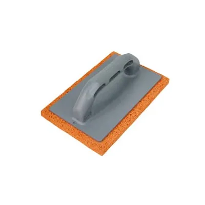 FRATTONE IN SPUGNA ARANCIO MANICO PLASTICA