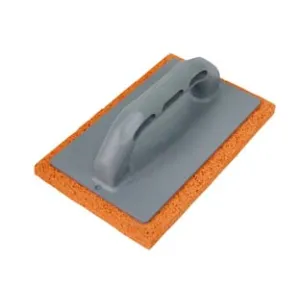 FRATTONE IN SPUGNA ARANCIO MANICO PLASTICA