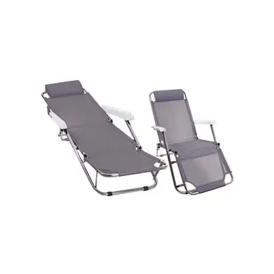 SDRAIO IN ALLUMINIO ALLUNGABILE CON TESSUTO TEXILENE