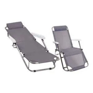 SDRAIO IN ALLUMINIO ALLUNGABILE CON TESSUTO TEXILENE