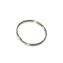 ANELLO PER CHIAVI IN ACCIAIO NICHELATO