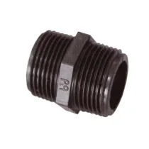 NIPLES (PP) FILETTATO MASCHIO MASCHIO IN POLIPROPILENE