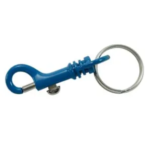 MOSCHETTONI PORTACHIAVI IN METALLO CON ANELLO