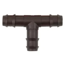 RACCORDO PORTAGOMMA  "T" IN POLIPROPILENE