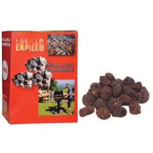 PIETRA LAVICA PER BARBECUE A GAS KG. 2