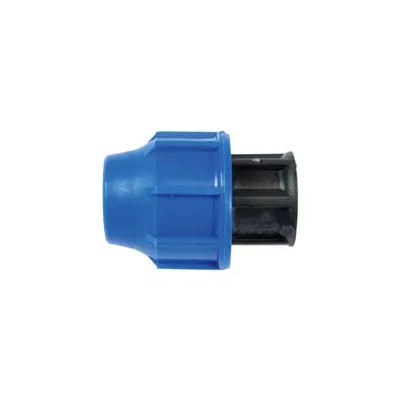 RACCORDO A COMPRESSIONE TAPPO FEMMINA PN16