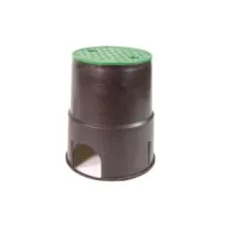 POZZETTO PVC TONDO CON COPERCHIO