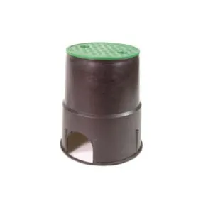 POZZETTO PVC TONDO CON COPERCHIO