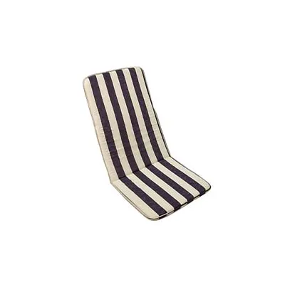 CUSCINO CIPRO A RIGHE BLU PER SEDIA RIPIEGABILE